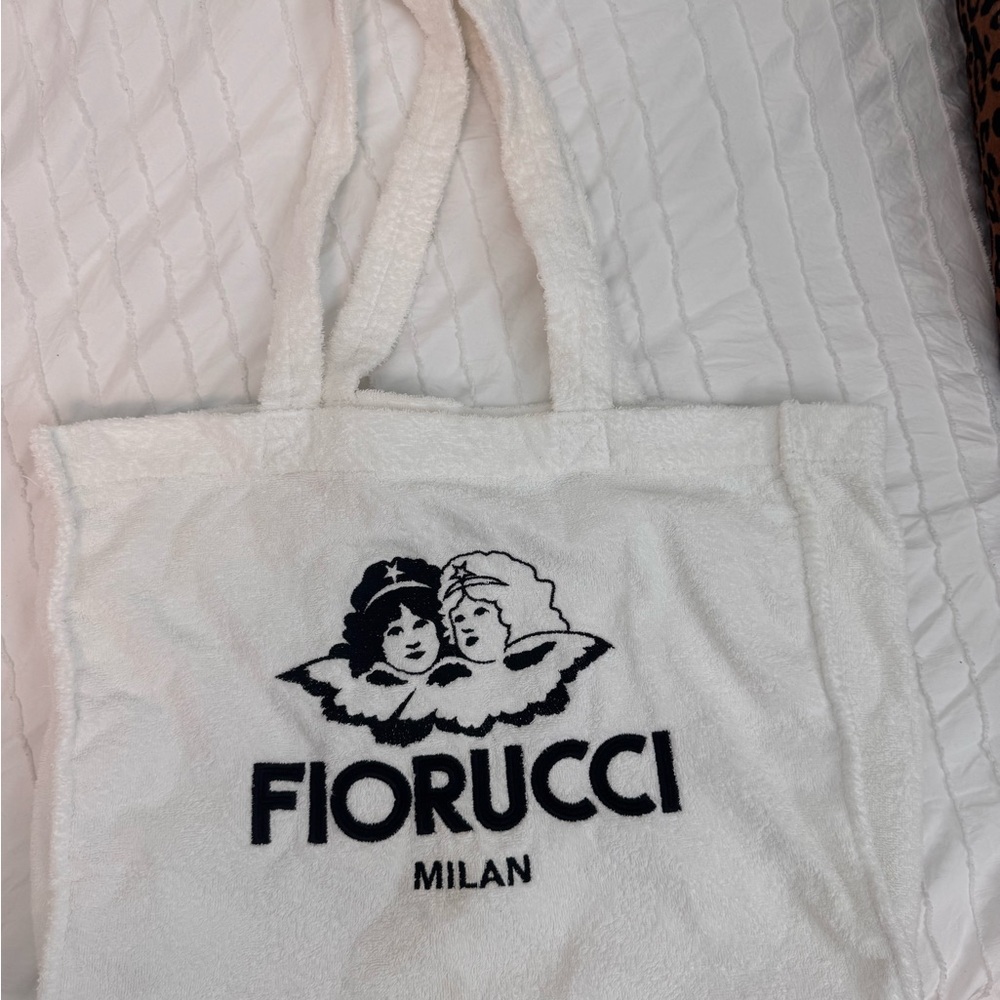 Fiorucci White Tote Bag